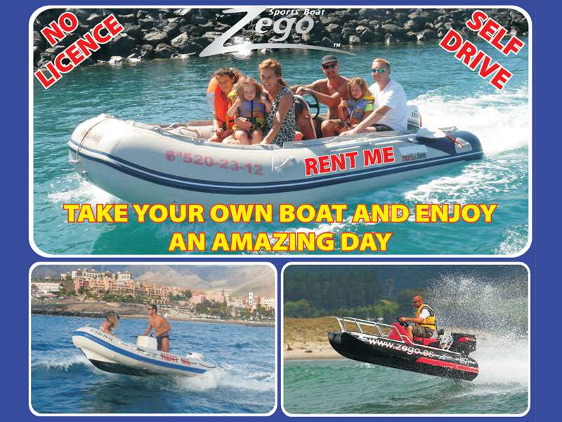 excursion Zego Boat Rental